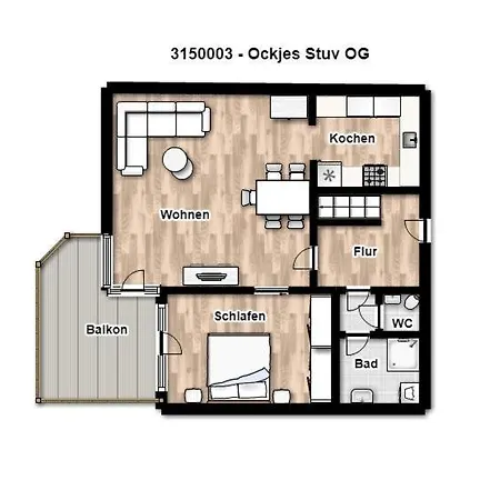 Zauber - Haus 3 Ockjes Stuuv Juist